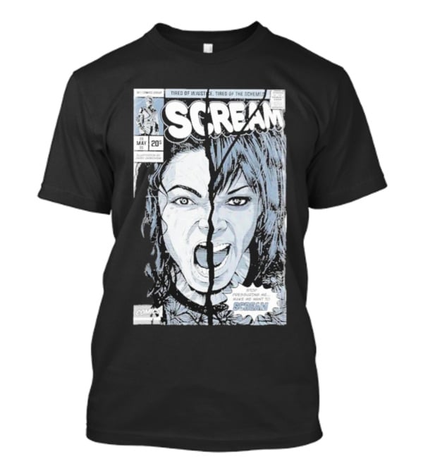 Mj History Scream Tired Of Injustice Tired Of The Schemes Comic May 20 Scream T-Shirt