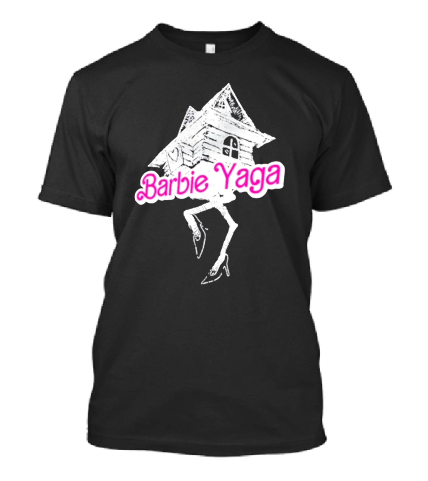 Barbie Yaga Witch House With High Heels T-Shirt