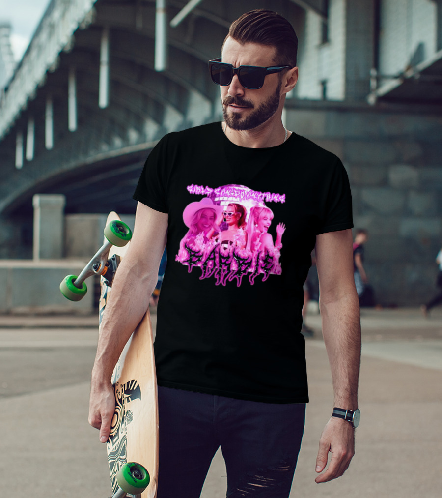 Sadstreet Margot Robbie Barbie Girls Can Do Anything T-Shirt