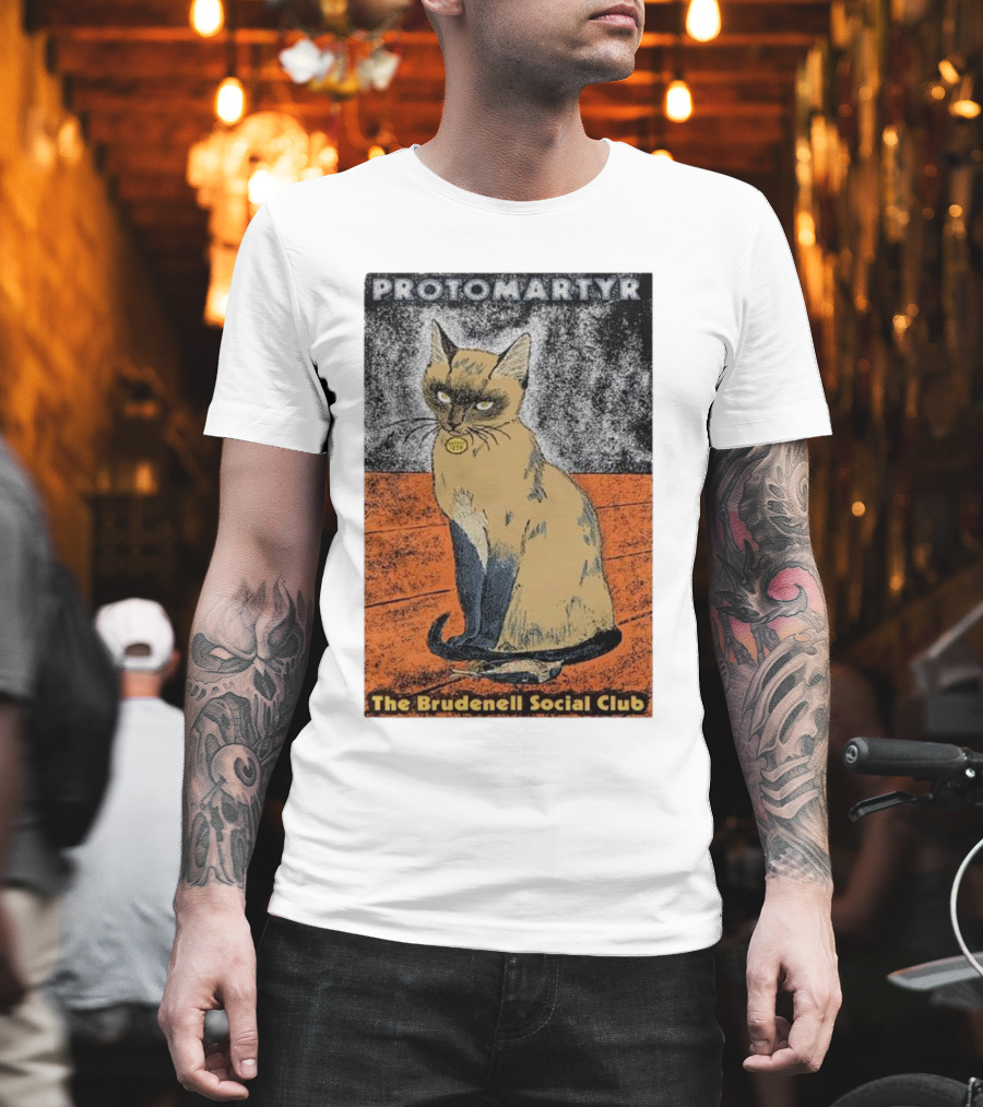 Protomartyr The Brudenell Social Club Cat T-Shirt