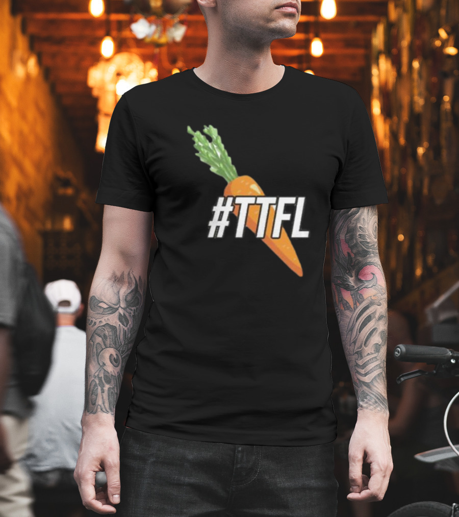 Trash Talk Carotte Hashtag TTFL Carrot T-Shirt