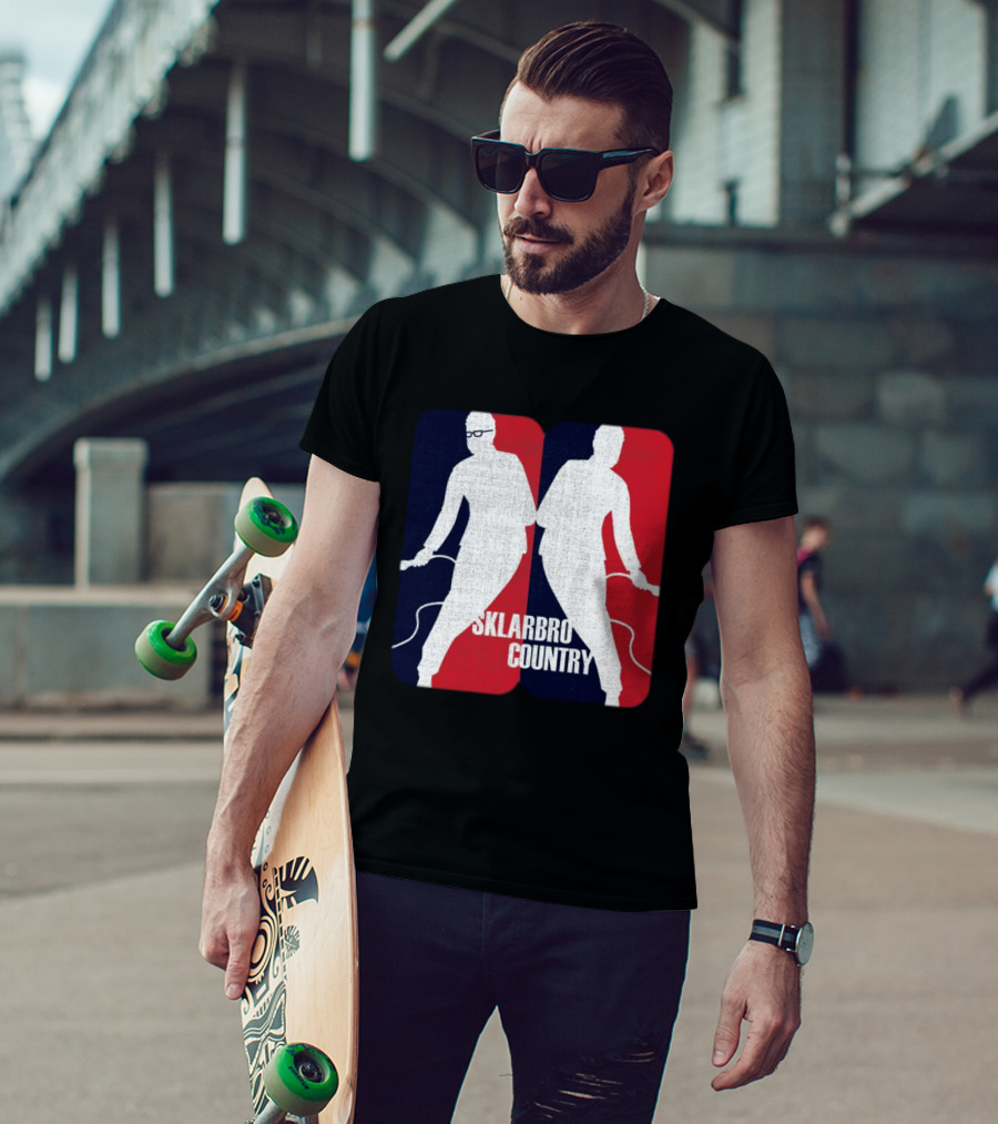 Jon Hamm Supporting Sklarbro Country Podcast T-Shirt