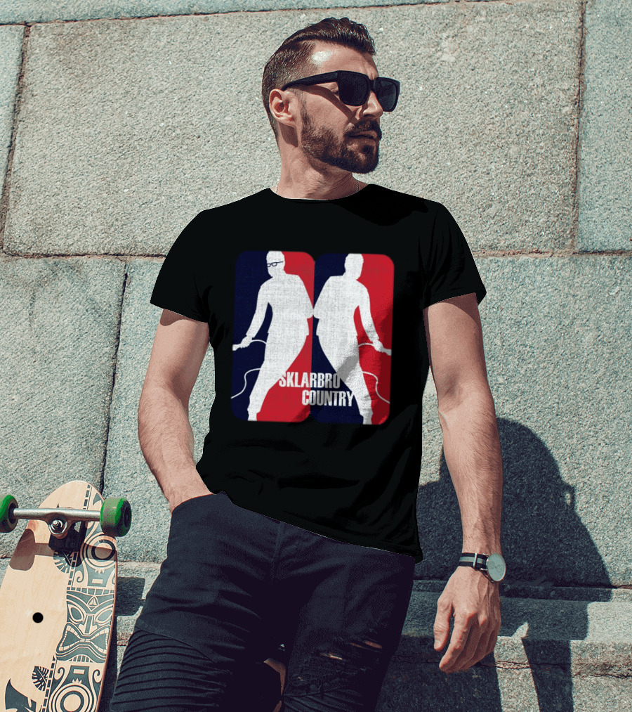 Jon Hamm Supporting Sklarbro Country Podcast T-Shirt