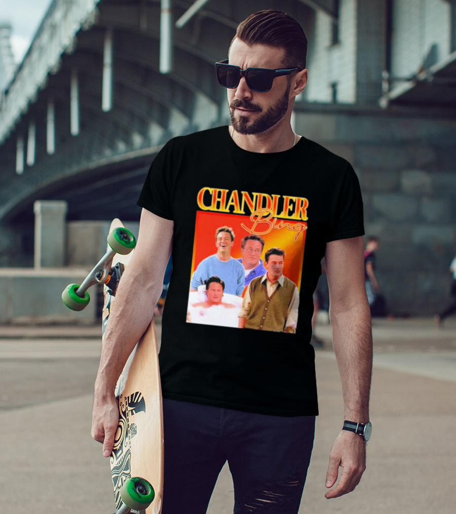 Chandler Bing Maddness Shop Homage T-Shirt