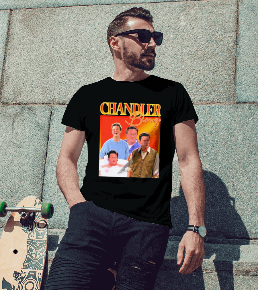 Chandler Bing Maddness Shop Homage T-Shirt