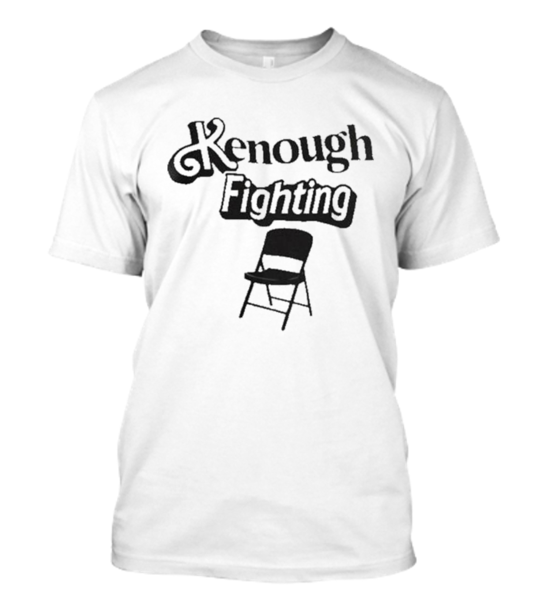 Kenough Fighting Chair Alabama Slamma White Folding Chair Montgomery Alabama River Boat Brawl T-Shirt
