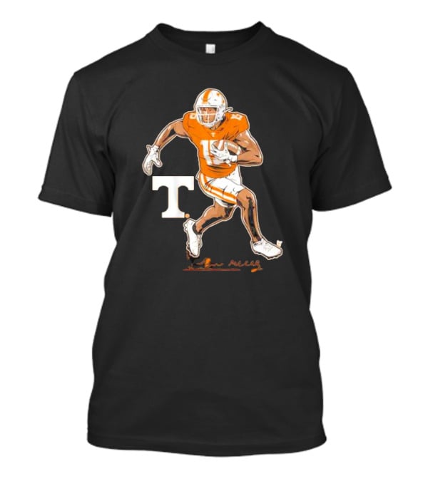 Tennessee Football Bru McCoy Superstar Pose T Vols Football T-Shirt