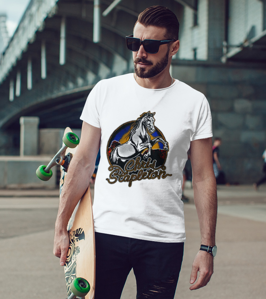 Chris Stapleton White Horse Higher Album T-Shirt