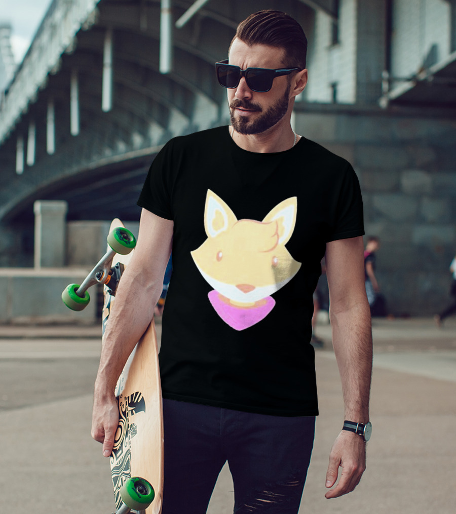 Transgender Positive Tunic Fox Head T-Shirt
