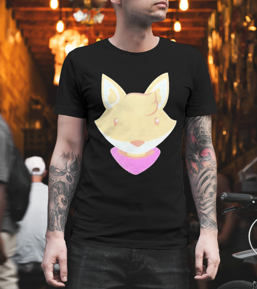 Transgender Positive Tunic Fox Head T-Shirt