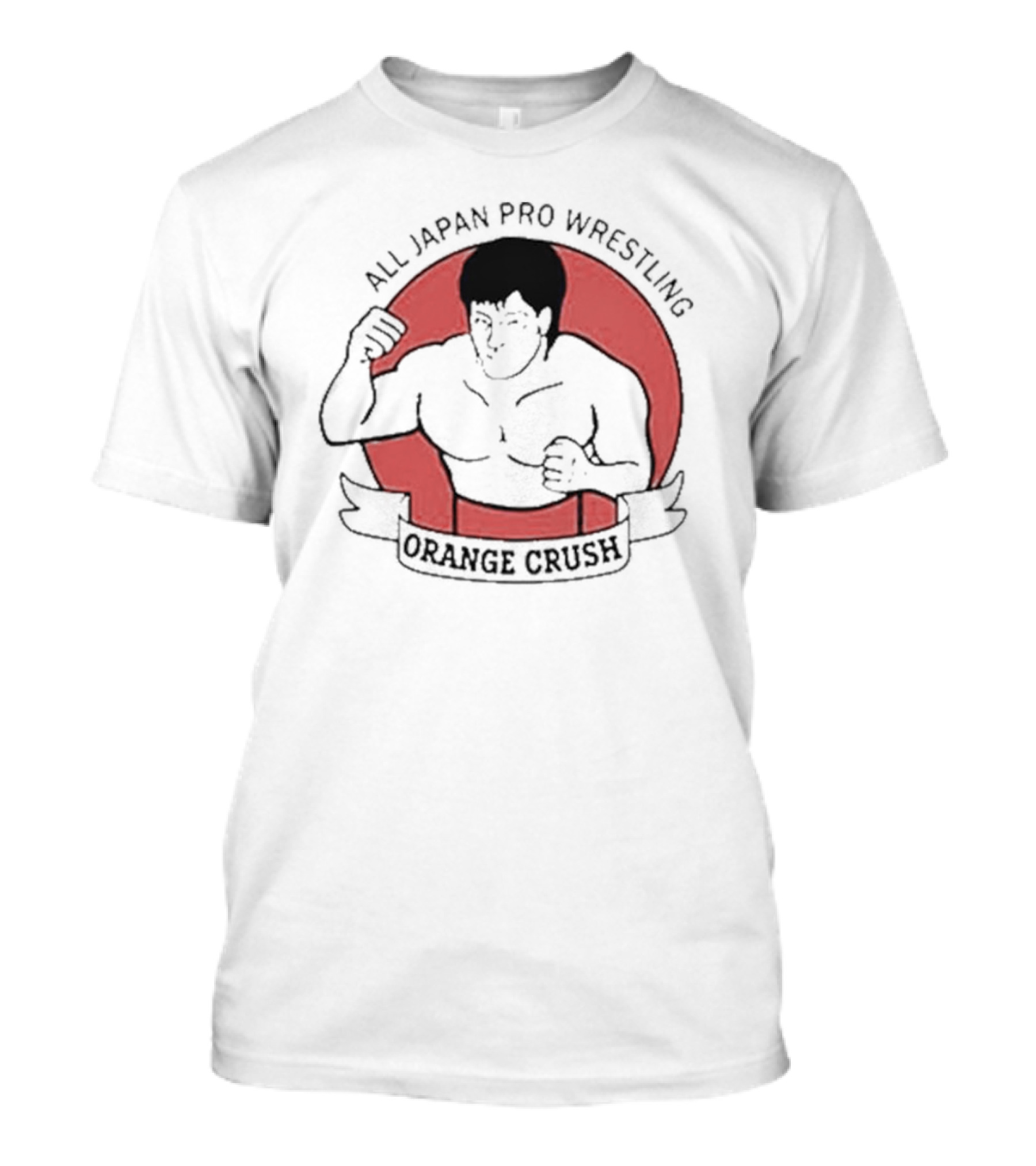 All Japan Pro Wrestling Orange Crush Kenta Kobashi T-Shirt