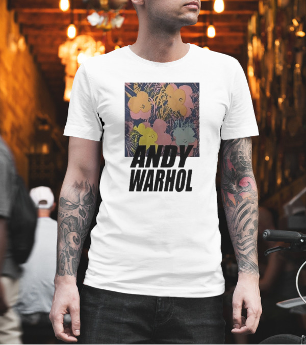 Andy Warhol Flower Pop T-Shirt Andy Warhol Flower Pop T-Shirt