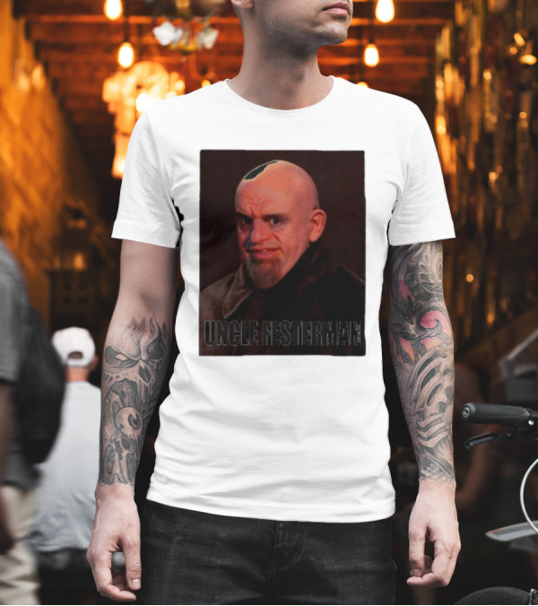 Uncle Festerman Addams Family T-Shirt Uncle Festerman Addams Family T-Shirt