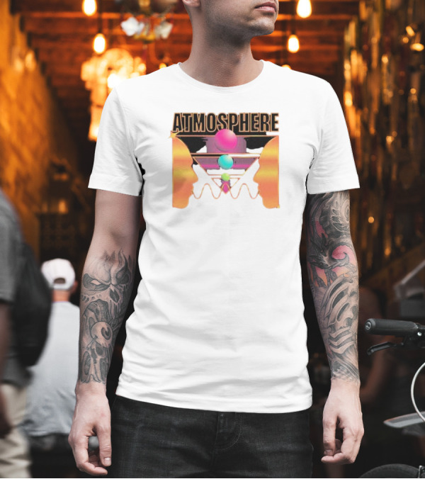 Atmosphere Heads Reflection Triangles Orbs T-Shirt Atmosphere Heads Reflection Triangles Orbs T-Shirt