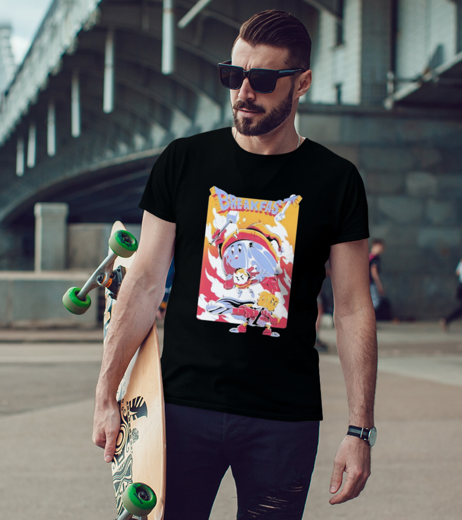 Breakfast Quest Heroes Toast Battlers T-Shirt