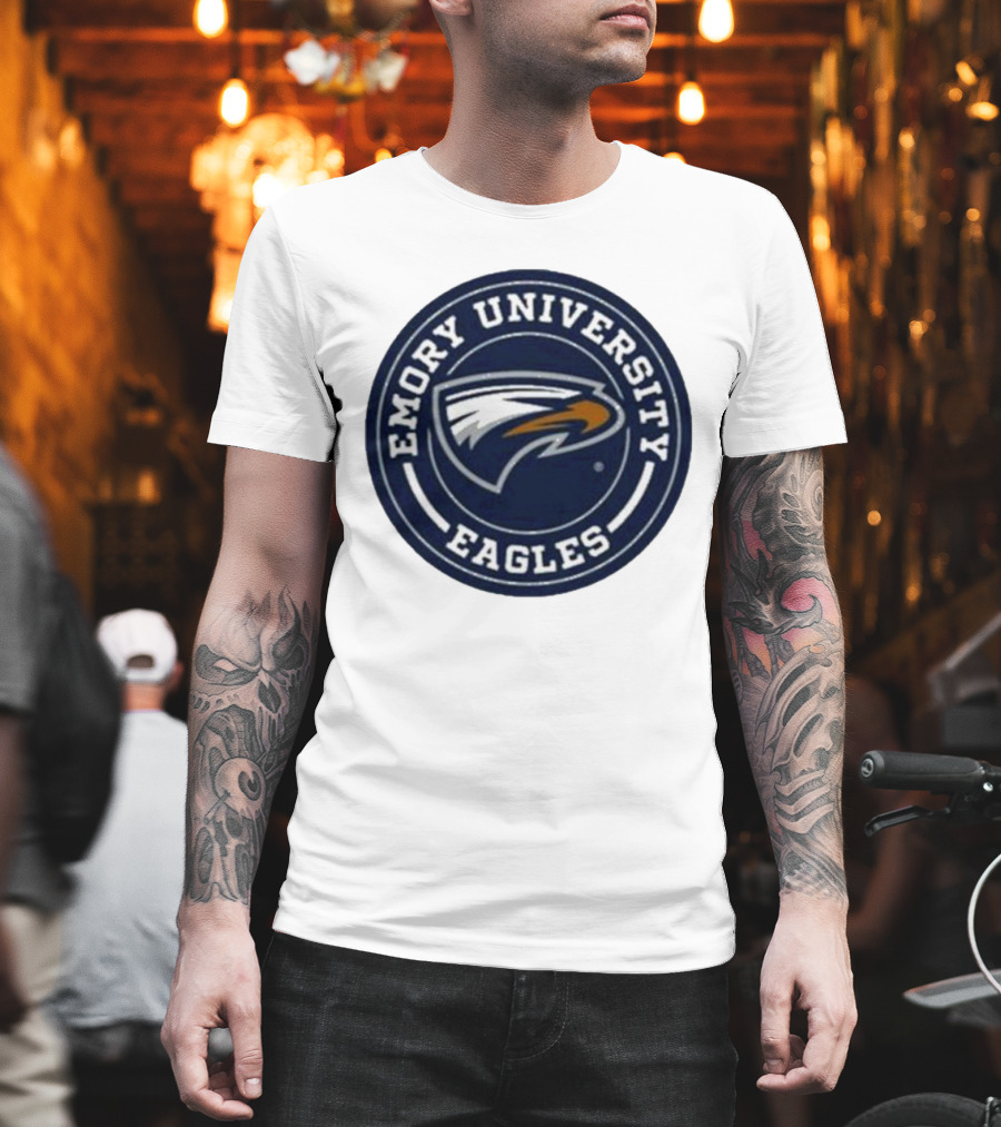 Emory University Eagles Circle Emblem T-Shirt