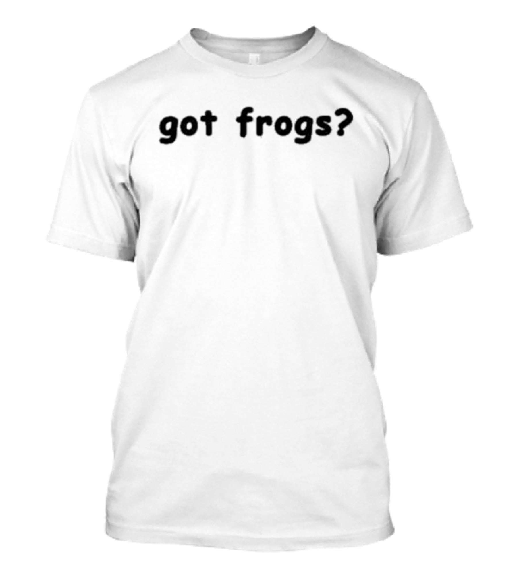 Got Frogs? Curious Amphibian Lovers Question T-Shirt