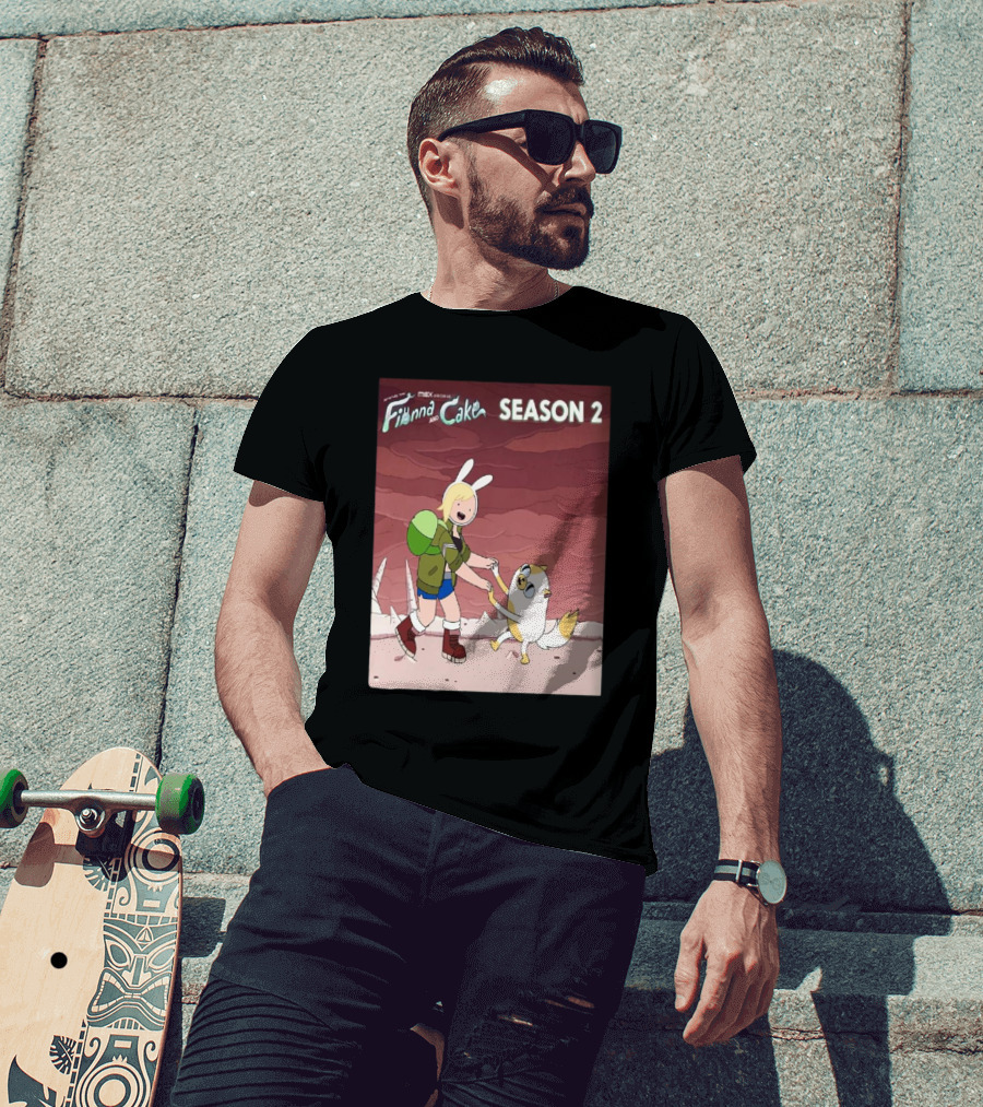 Max Original Adventure Time Fionna And Cake Season 2 T-Shirt