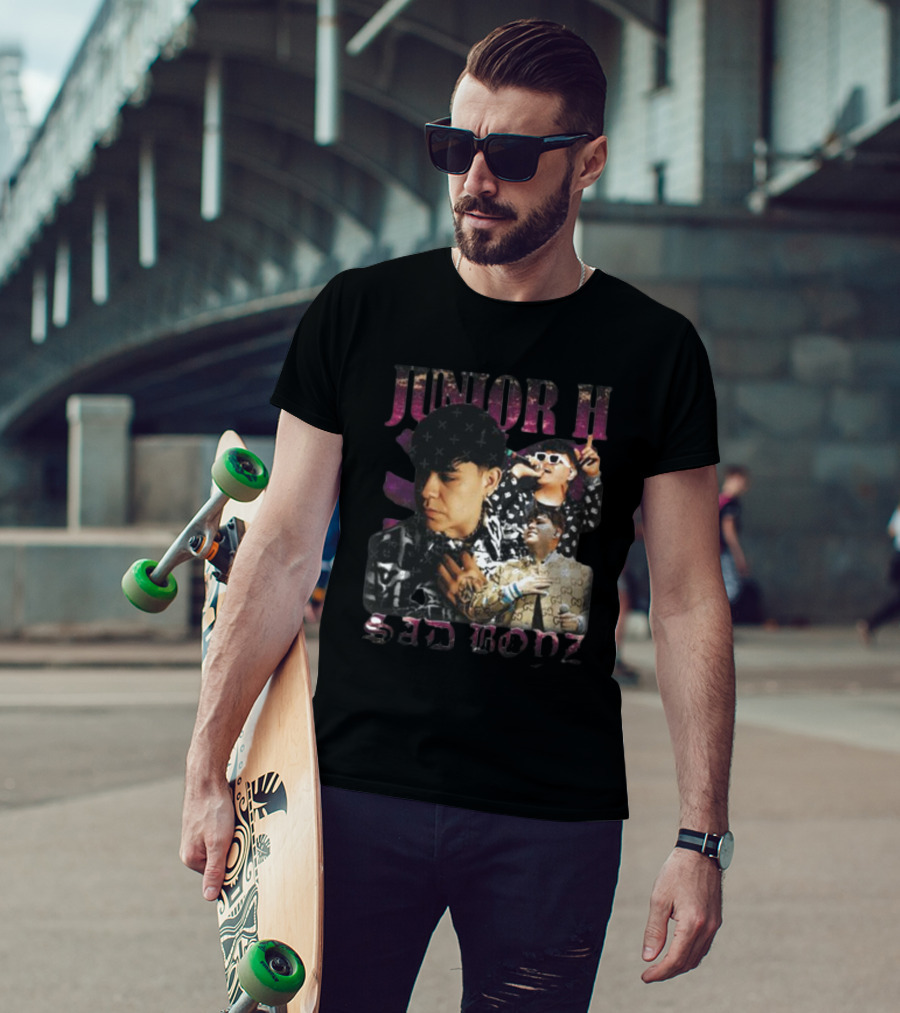 Junior H Sad Boyz Album Cover T-Shirt