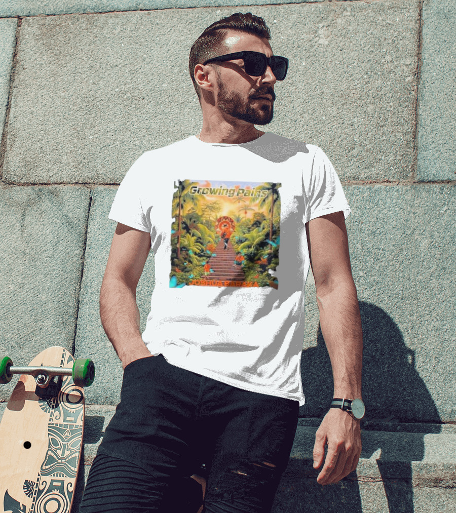 Growing Pains Joshua Baraka Tropical Staircase Scene T-Shirt