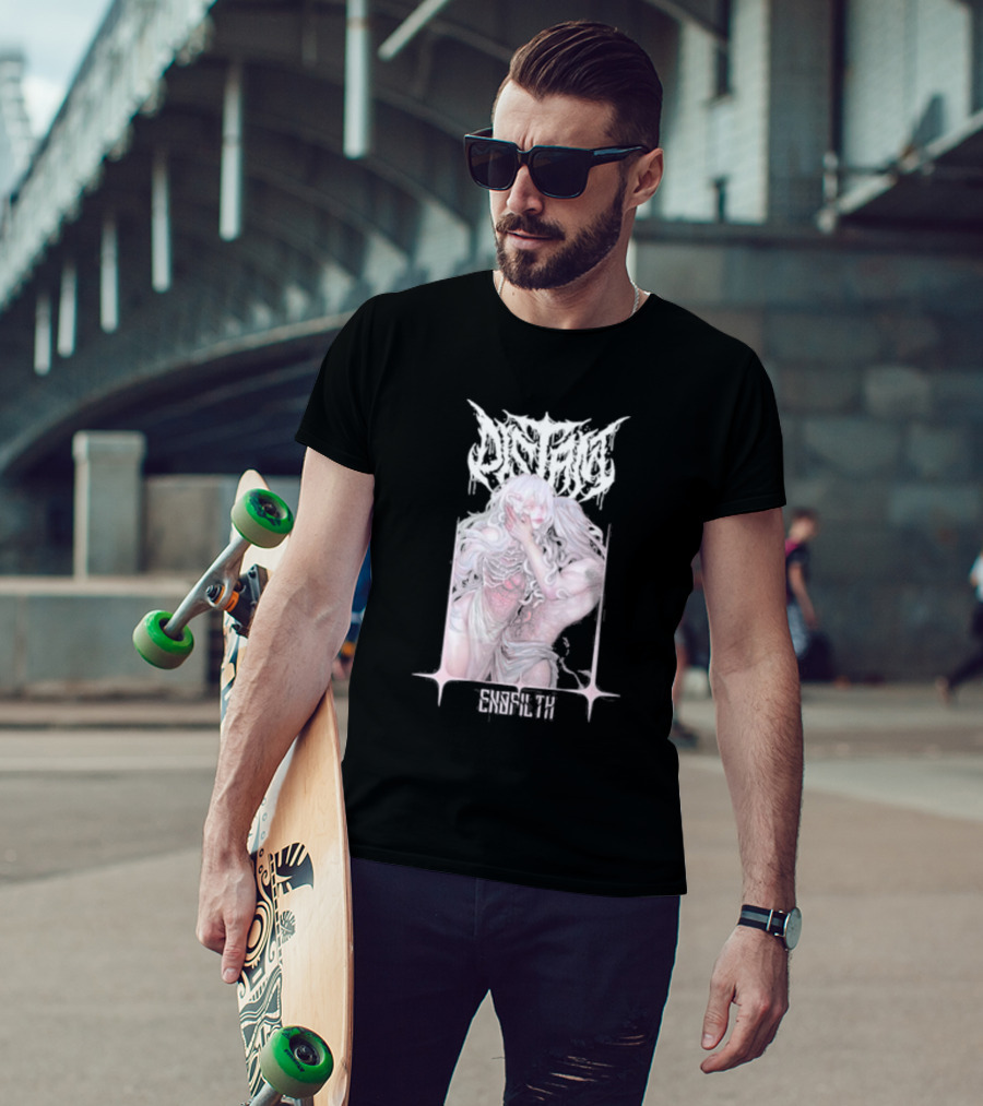 DISTANT EXOFILTH Mythical Creature Aesthetic T-Shirt