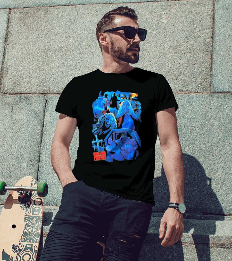 House Of 1000 Corpses Horror Villains And Terrifying Scenes Montage T-Shirt