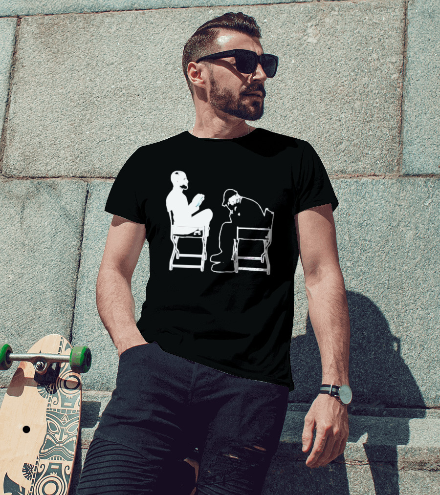 Mansionz Chairs White Outline T-Shirt