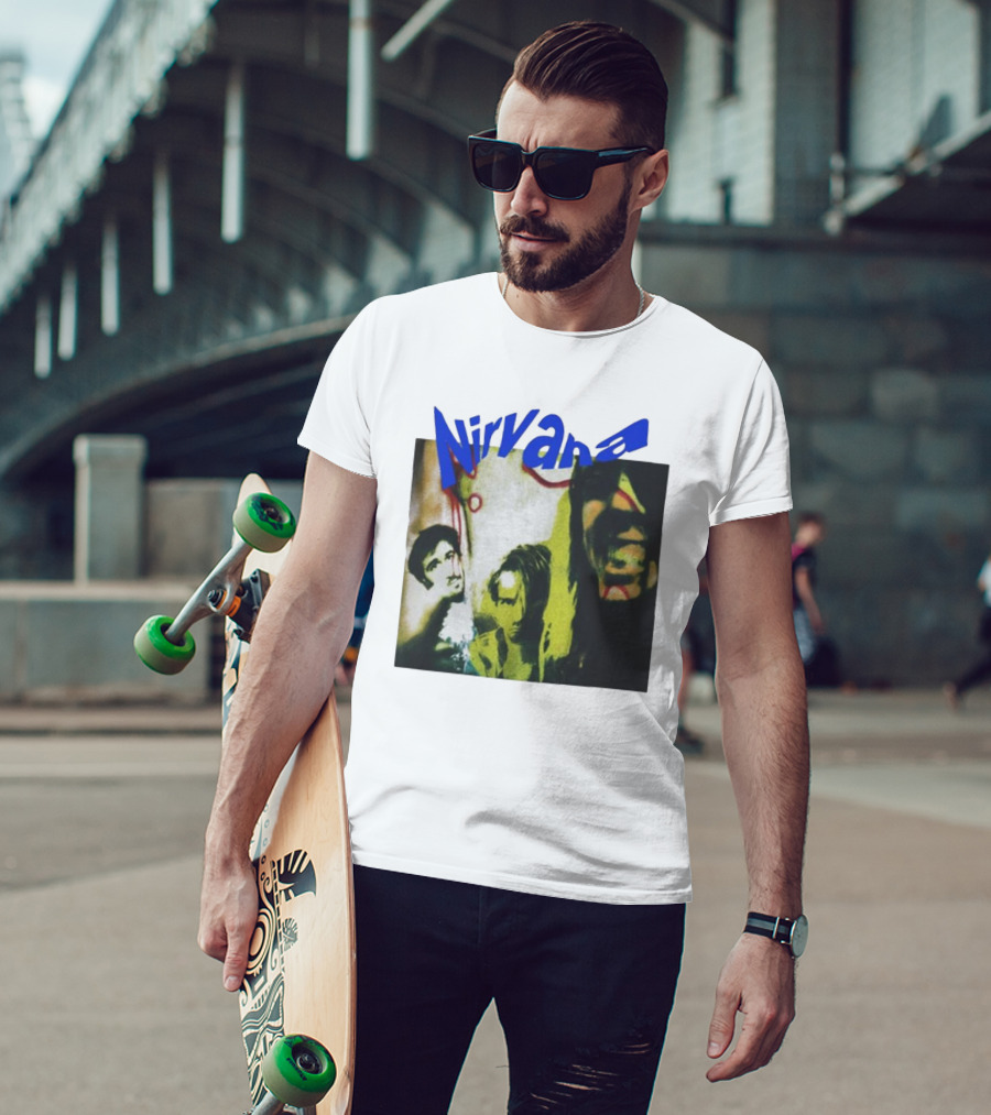 Nirvana Tribute Quality Vintage The Rise T-Shirt
