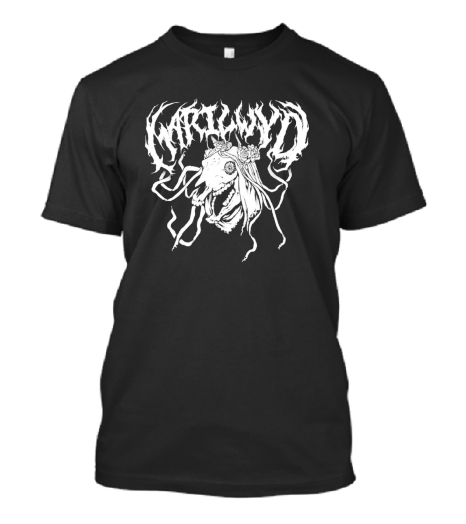 Mari Lwyd Skull Art Theyetee T-Shirt