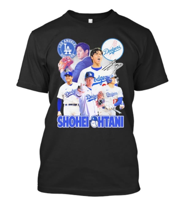 Los Angeles Dodgers Shohei Ohtani Dodger Stadium Arrival T-Shirt