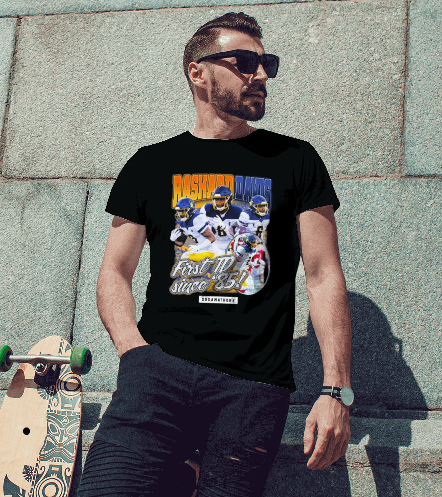 Rashard Davis Dreamathon First TD Since 1985 T-Shirt