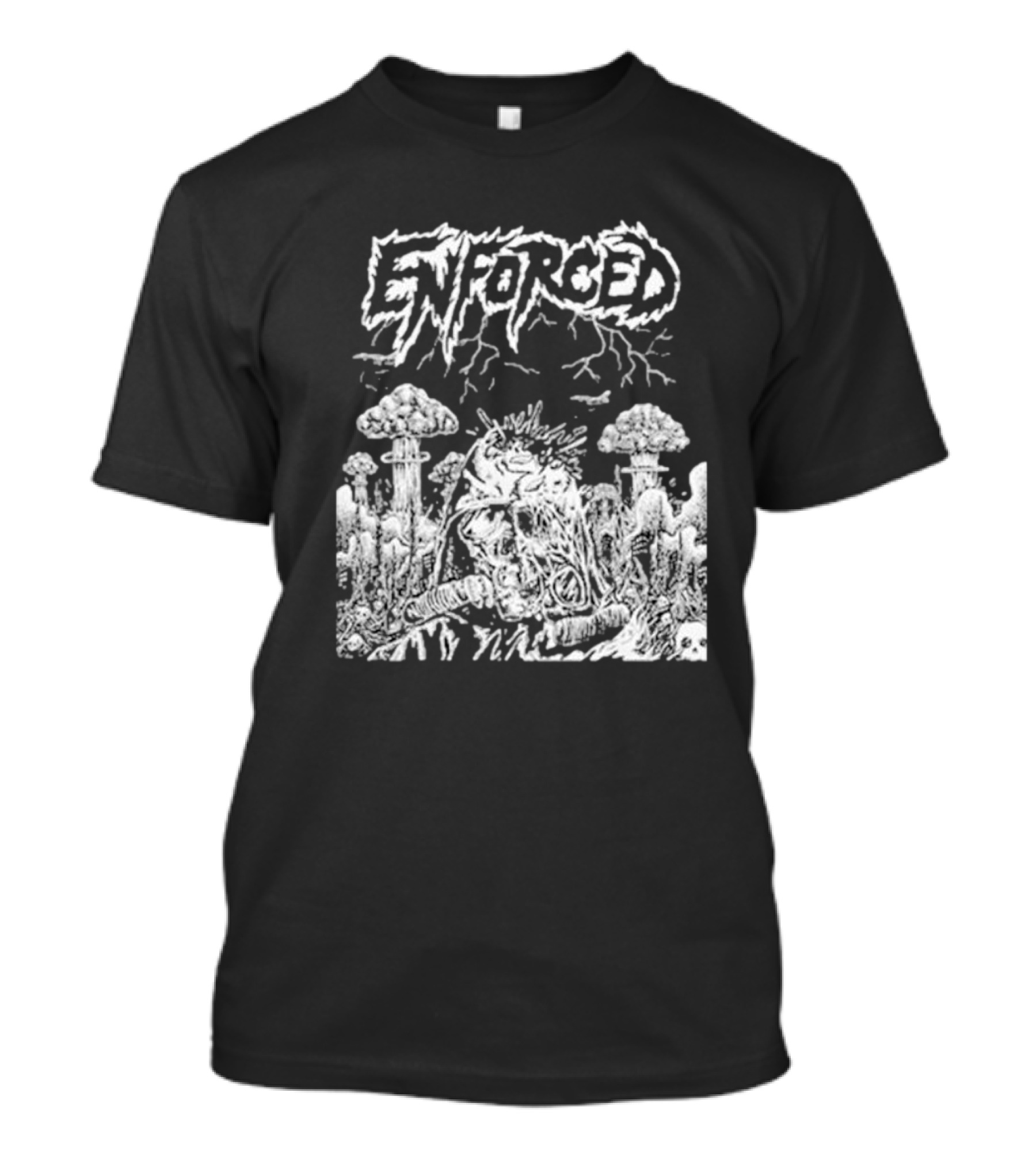 Enforced UXO Apocalyptic Skull Explosions T-Shirt