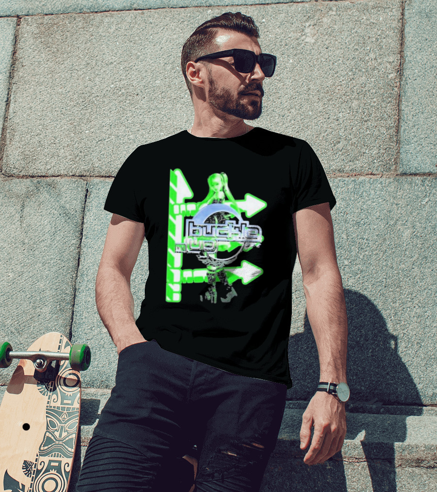 Buckle On Up Quality Spx6900 Green Arrows T-Shirt