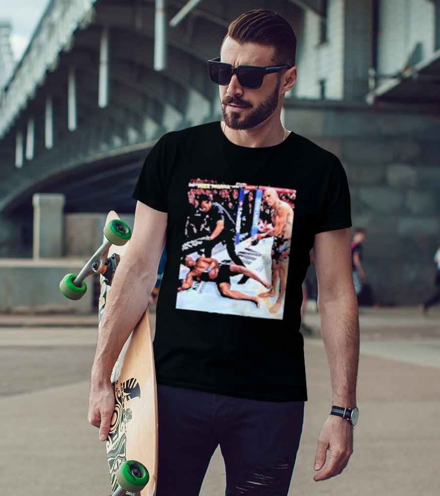 Alex Pereira MMA Victory Over Jamahal Hill In Octagon Showdown T-Shirt