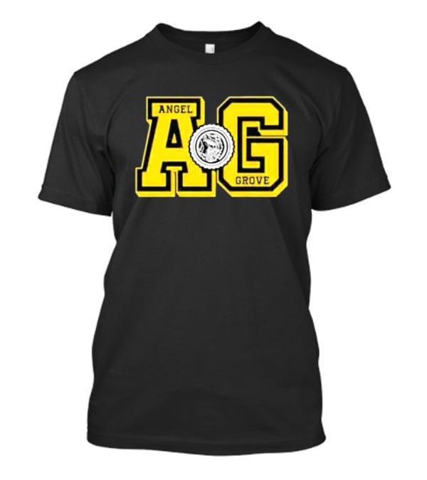 Angel Grove AG Power Rangers Emblem T-Shirt