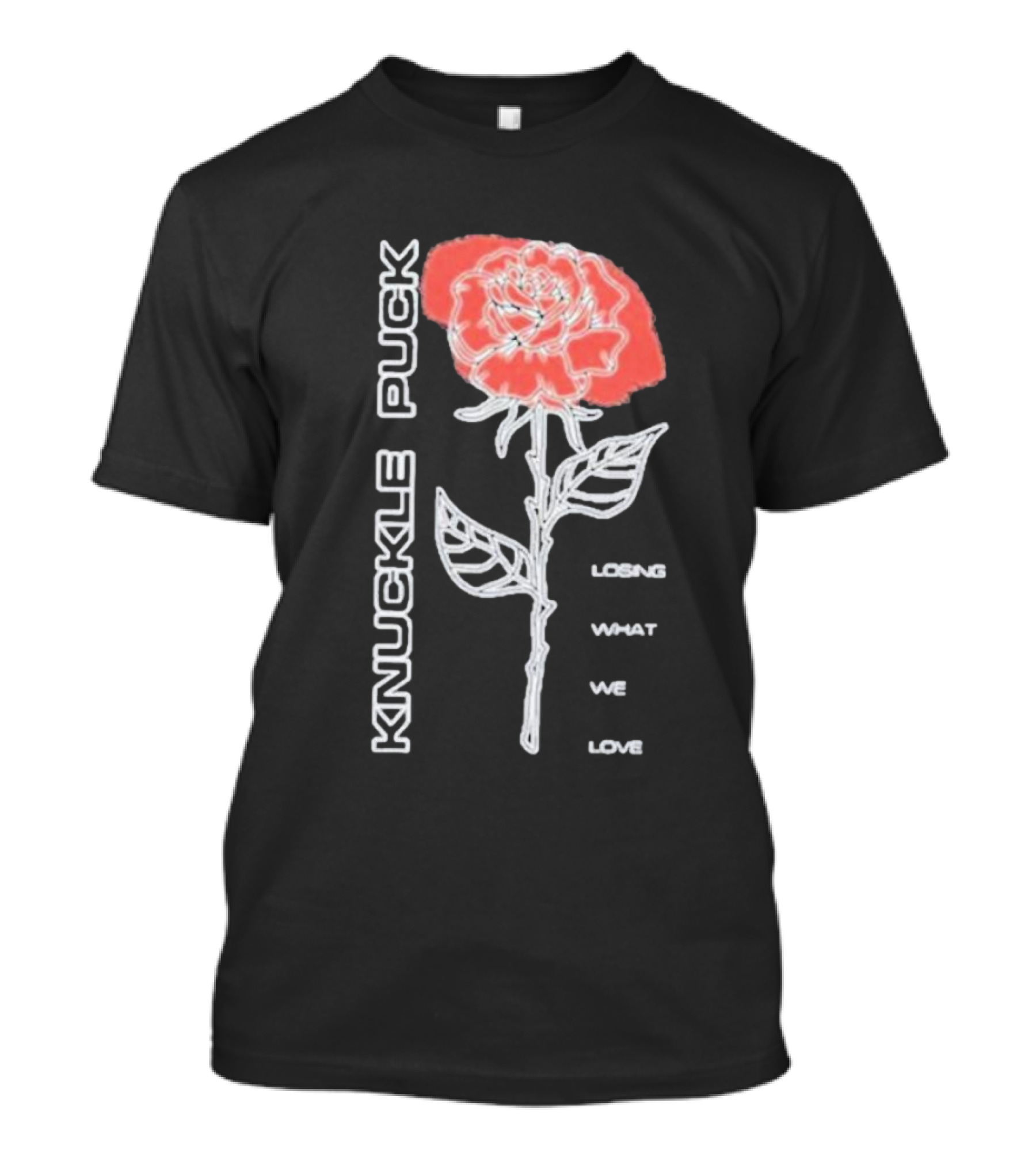 Knuckle Puck Rose Losing What We Love T-Shirt