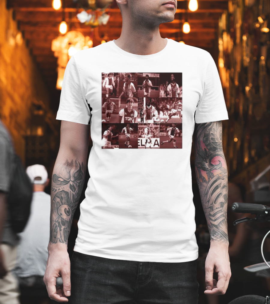 Youth Academy Ajax Past Images Young Player Soccer Moments T-Shirt