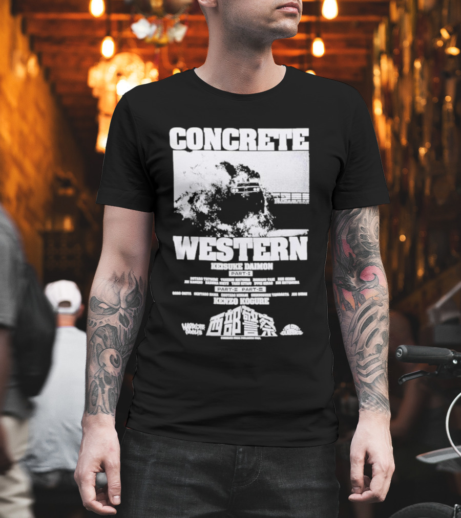 Concrete Western Keisuke Daimon Part-I Kenzo Kogure Detection Training Strategies Showdown Part-Ii Gogo Boats Motorized Skateboards Jet Cycle Danger T-Shirt