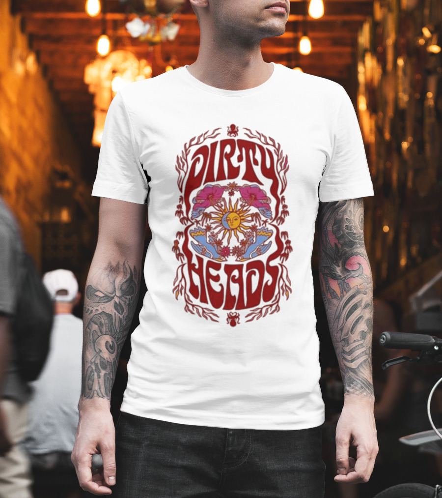 Dirty Heads Psychedelic Sun And Animals T-Shirt