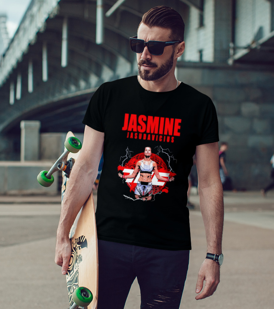 Jasmine Jasudavicius UFC Fighter Supporter MMA Champion T-Shirt