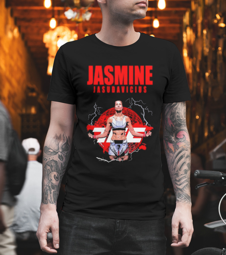 Jasmine Jasudavicius UFC Fighter Supporter MMA Champion T-Shirt