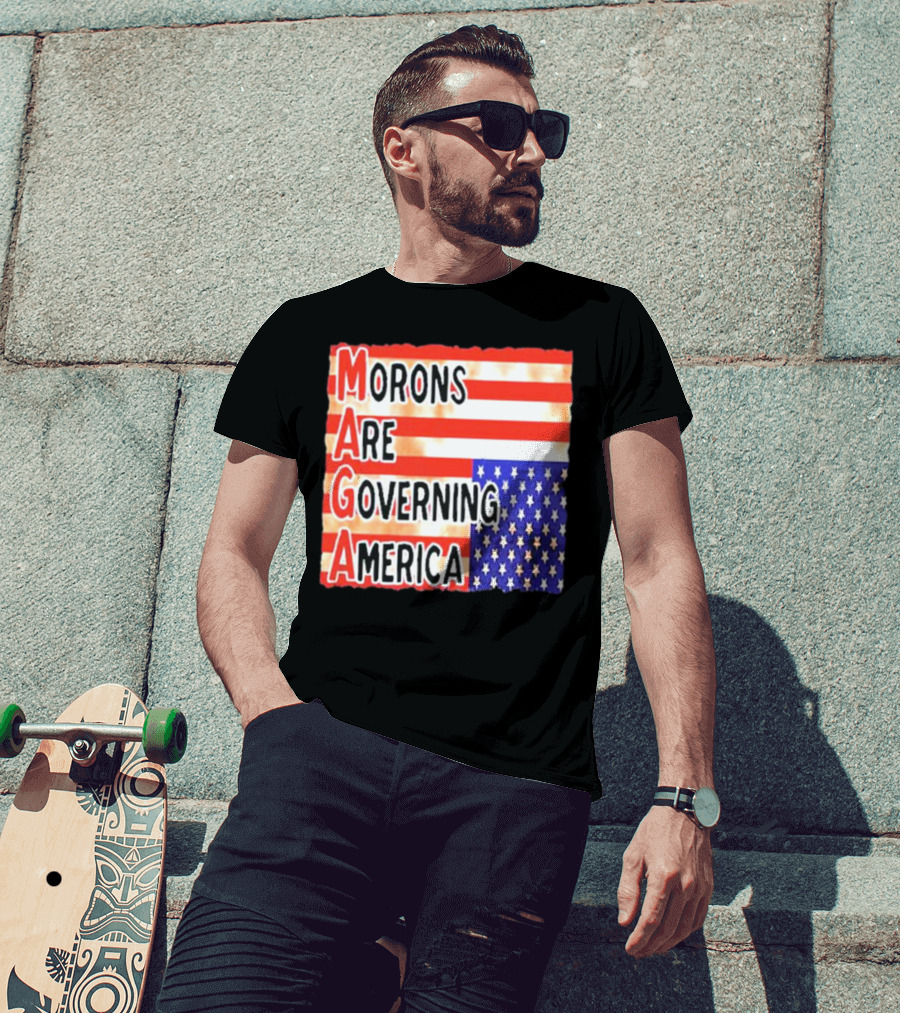 Morons Are Governing America MAGA T-Shirt