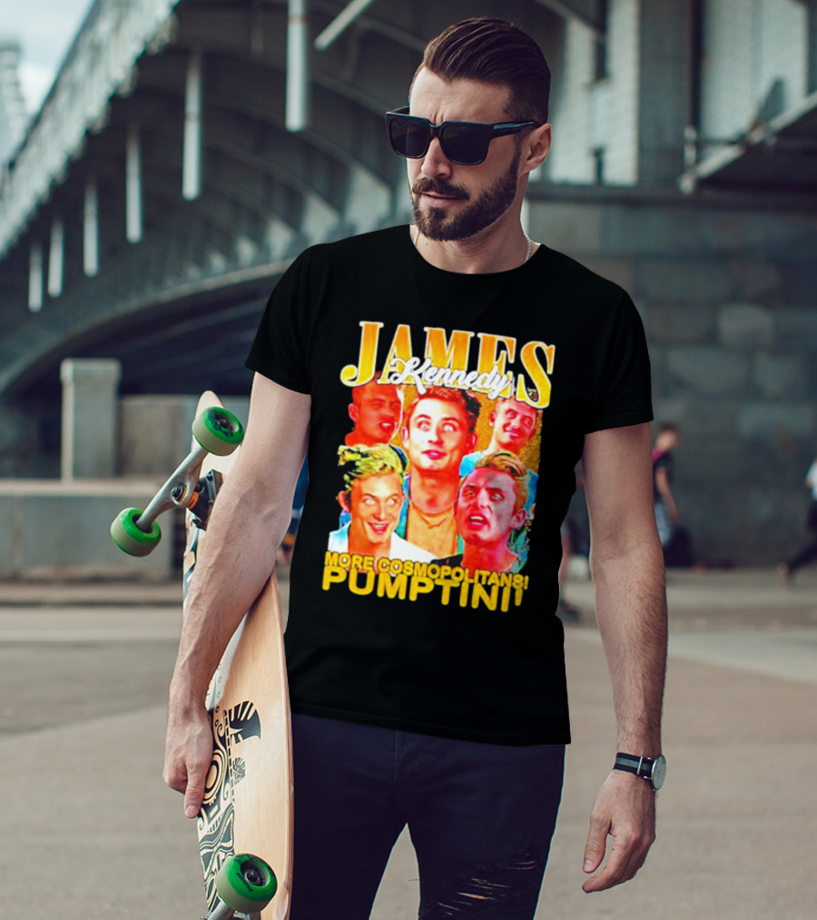James Kennedy More Cosmopolitans Pumptini Vintage T-Shirt