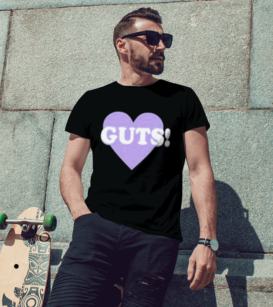 Noufa Saw Liv Guts Purple Heart GUTS T-Shirt