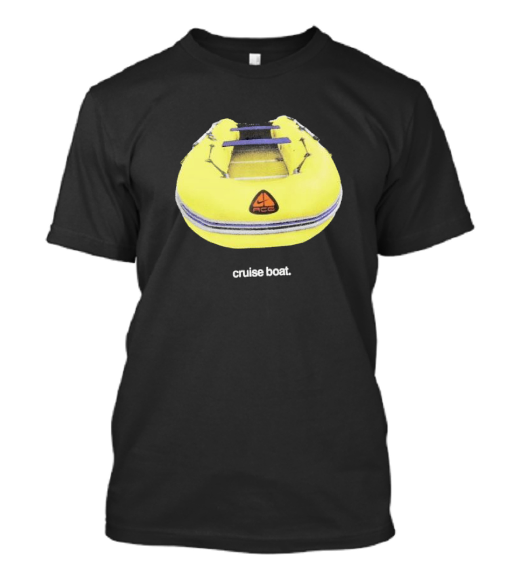 ACG Cruise Boat Yellow Raft T-Shirt