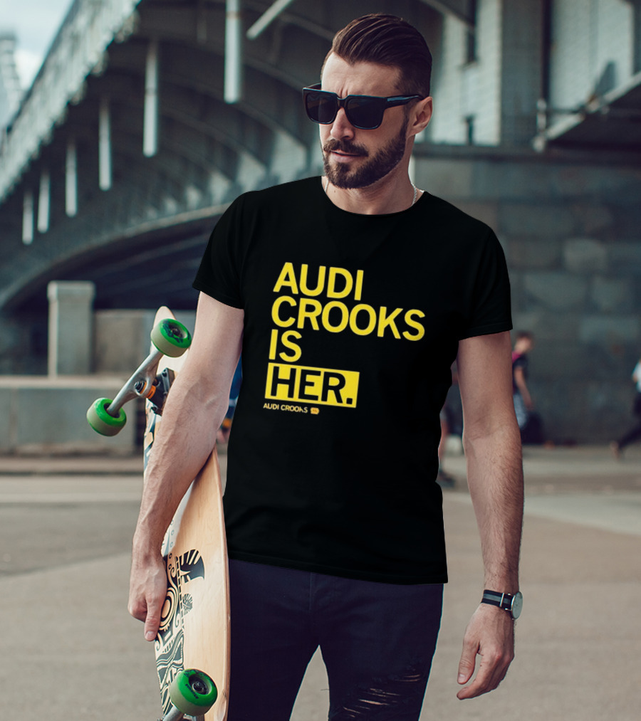 Audi Crooks Is Her Basketball Star Empowerment T-Shirt