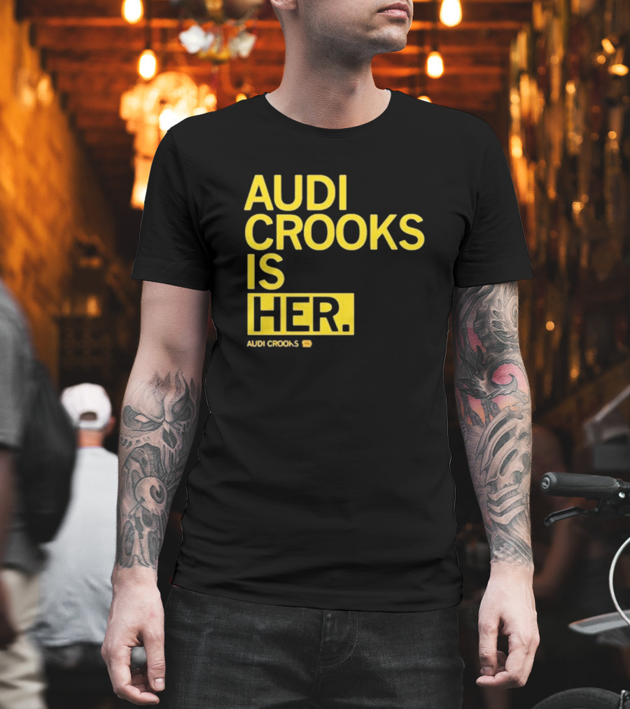 Audi Crooks Is Her Basketball Star Empowerment T-Shirt