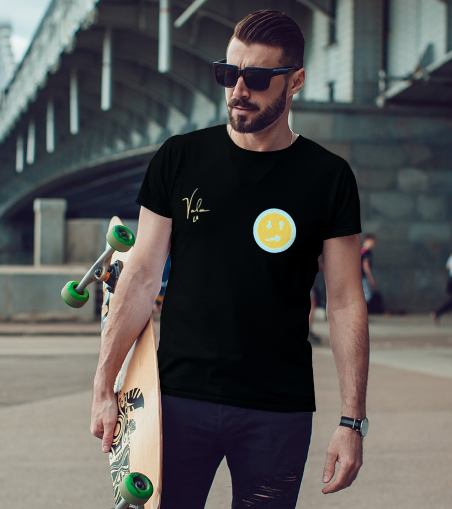Judah And The Lion Collab Vala Smiley Face T-Shirt
