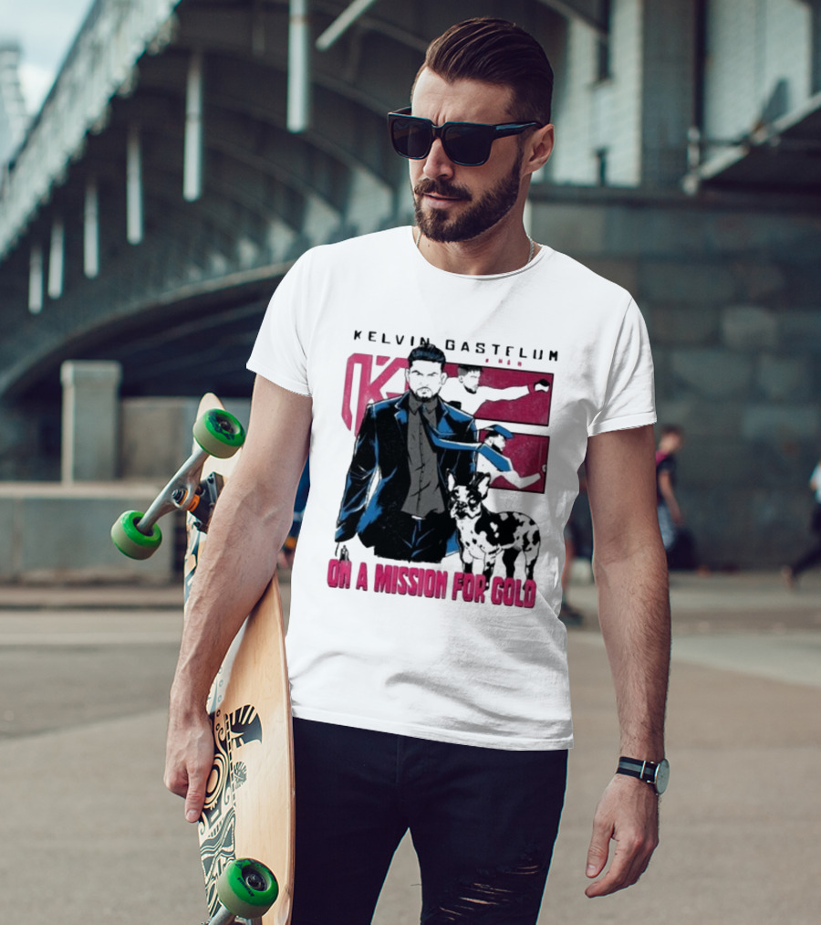 Kelvin Gastelum Wick On A Mission For Gold T-Shirt