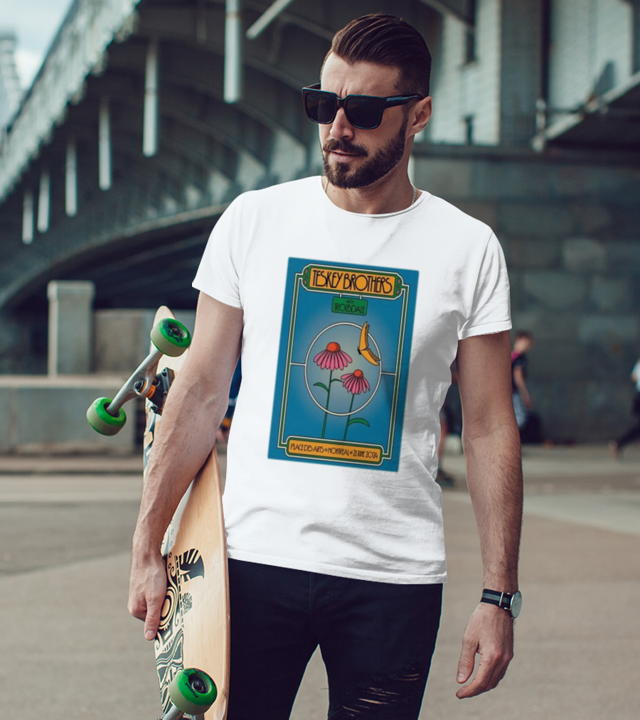 Teskey Brothers With Iron And Wine Place Des Arts Montreal June 21 T-Shirt